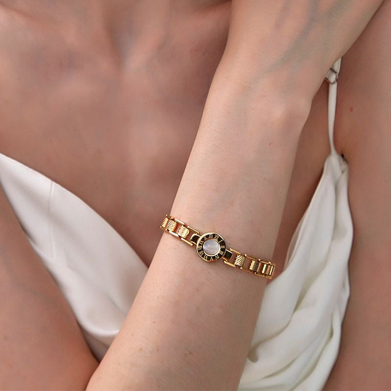 Watch dial bracelet