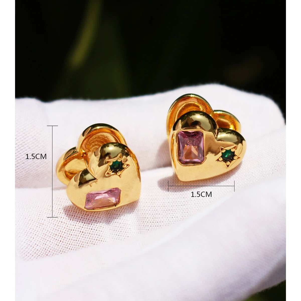 Barbie earrings