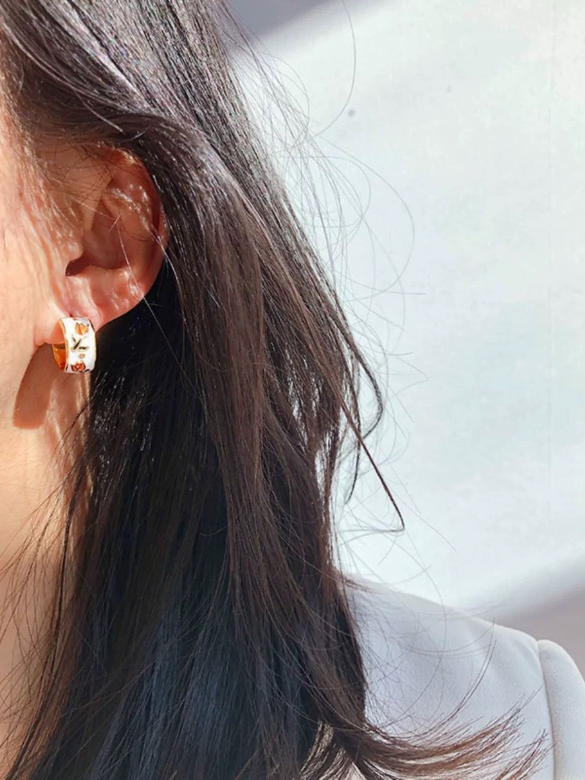 Tulip earrings