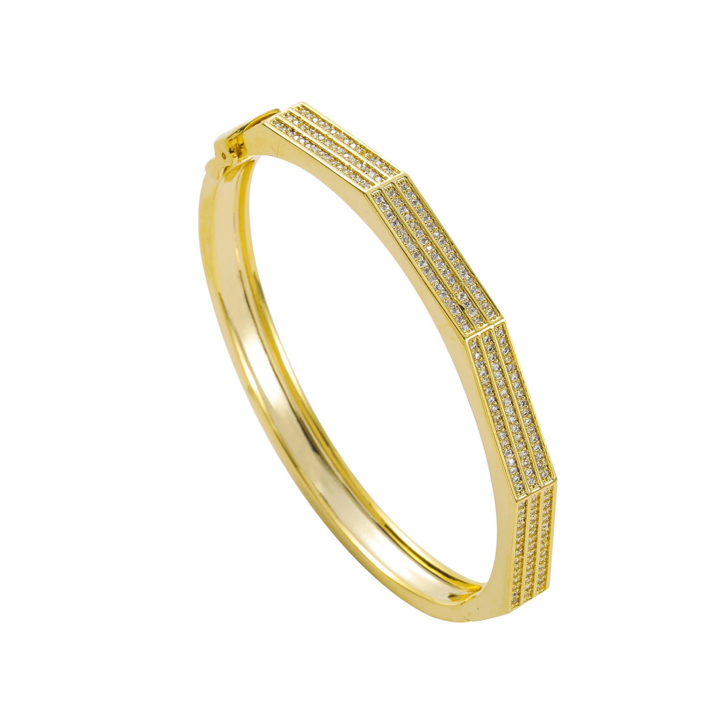 Diamond bangle