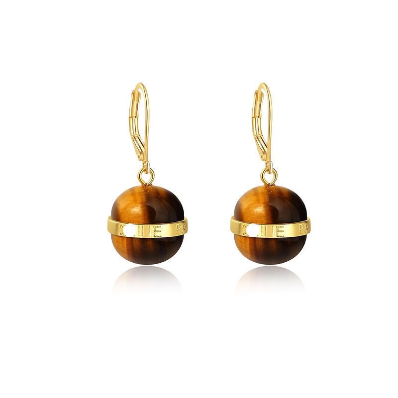 Tiger's Eye stone jewelry set