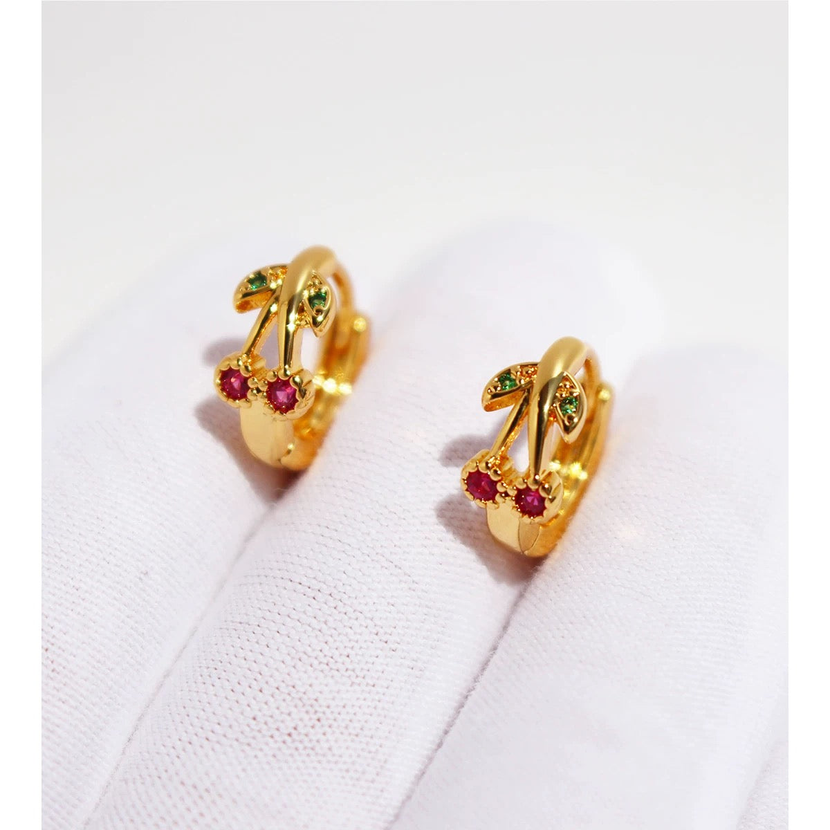 Cherry earrings