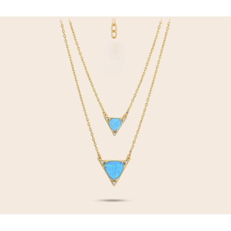 Triangle necklace