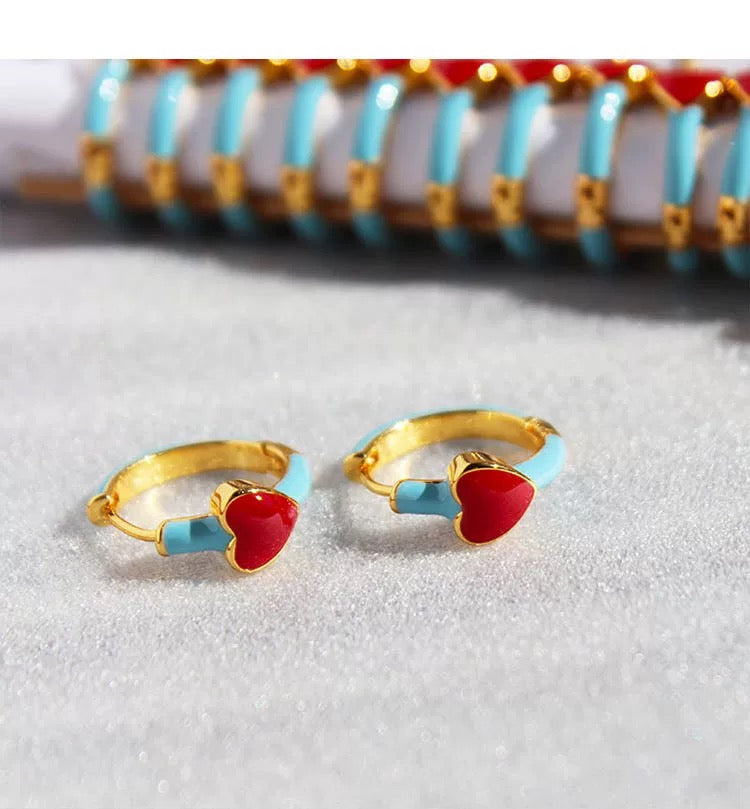 “Valentine's Day” earrings