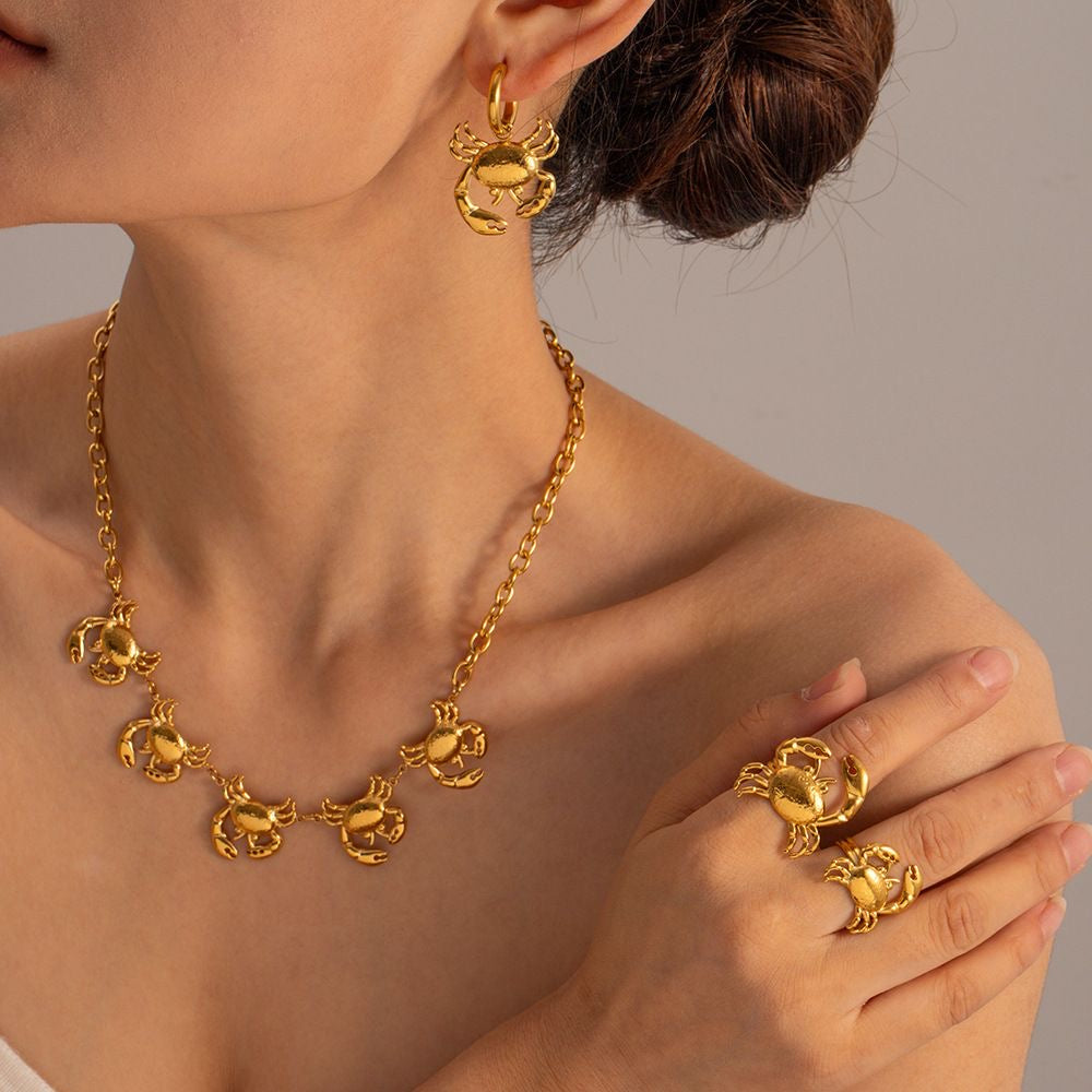 "Ocean" jewelry set