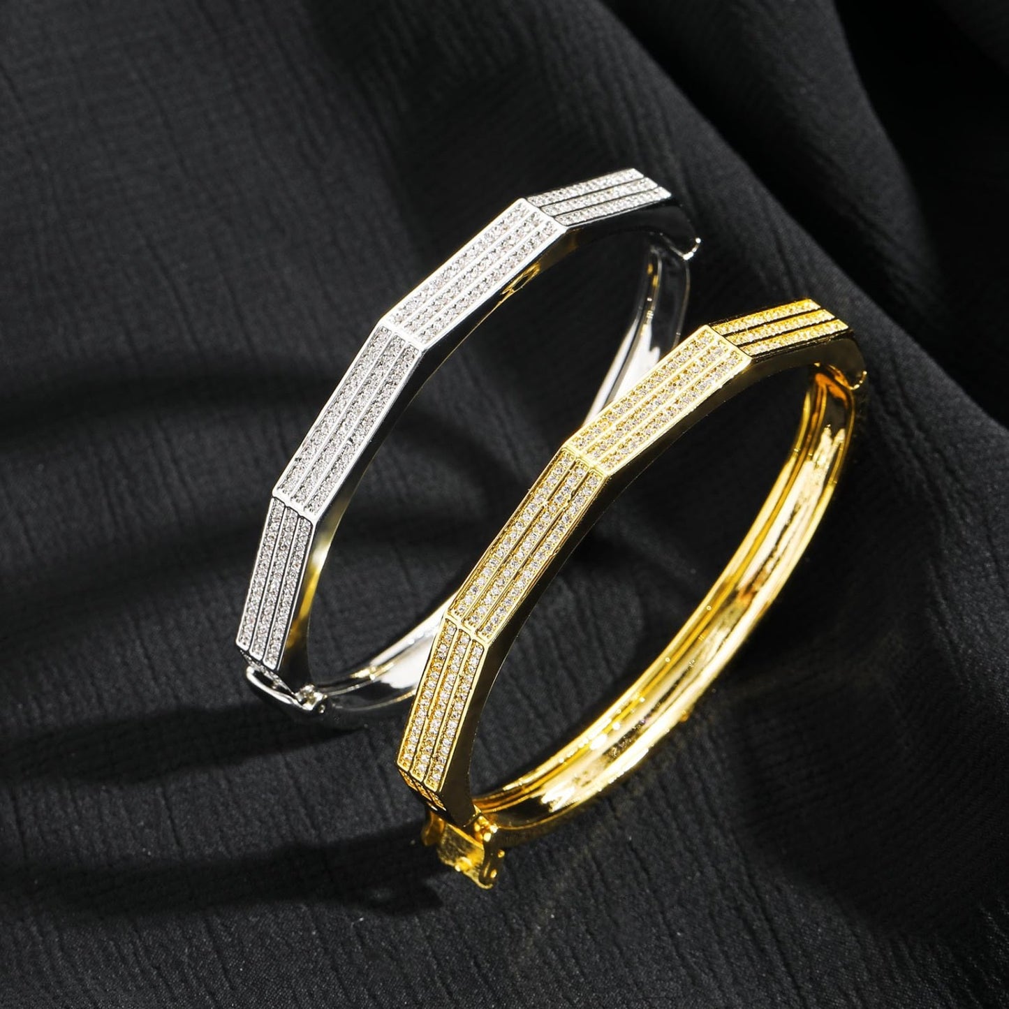Diamond bangle