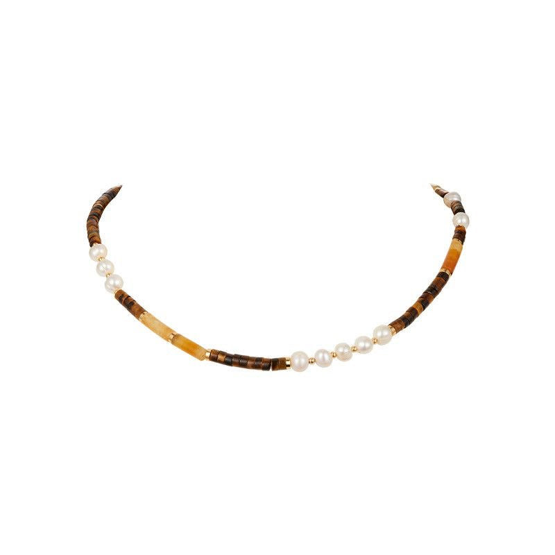 Tiger eye stone necklace