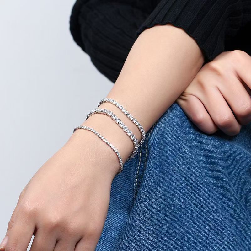 Tennis diamond bracelet