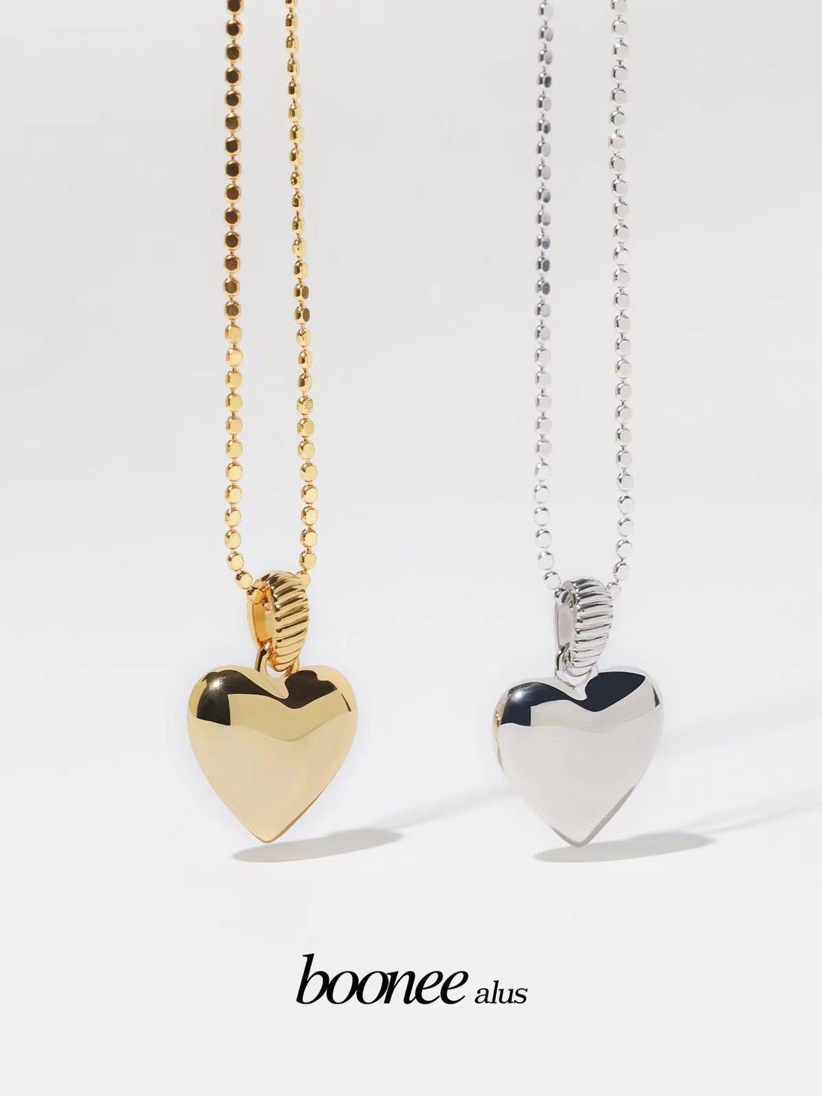 Baby heart necklace