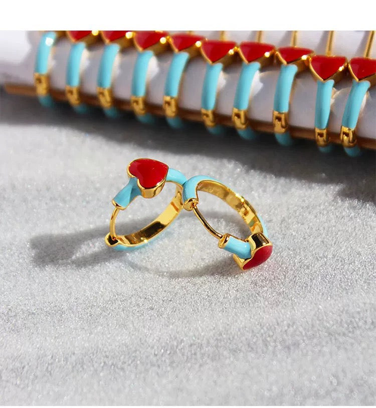 “Valentine's Day” earrings