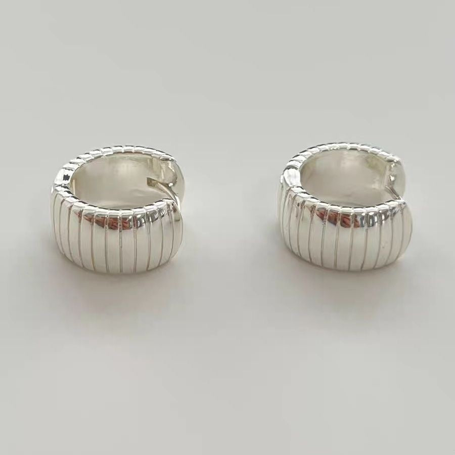Thread C earrings