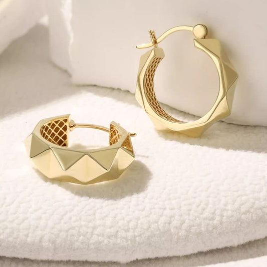 Sun shadow earrings
