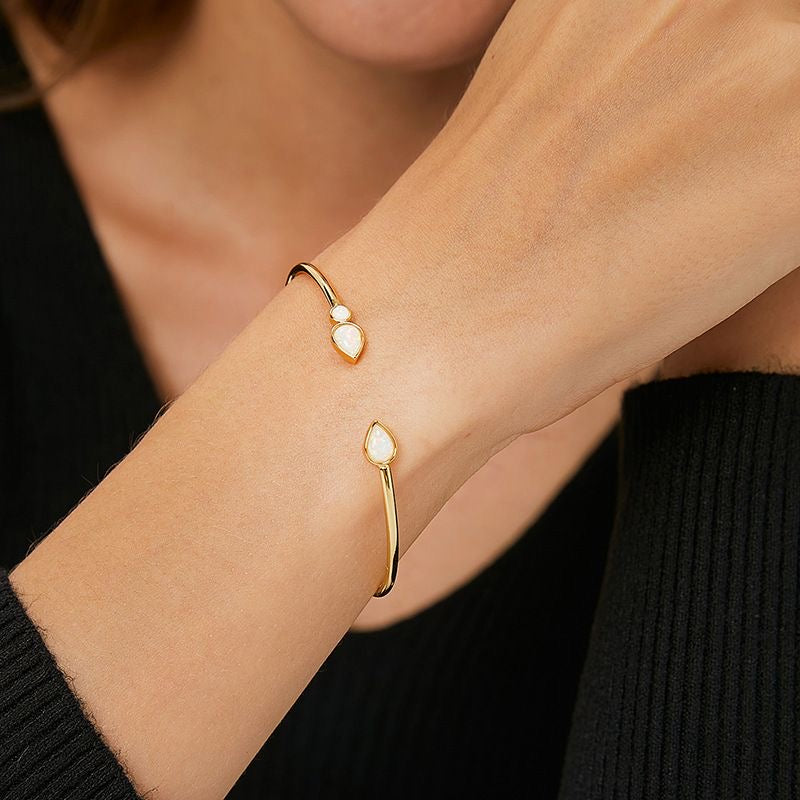 Waterdrop bangle