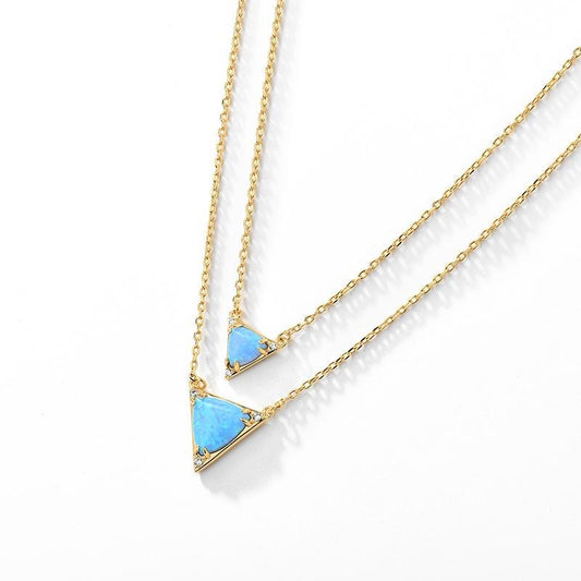 Triangle necklace