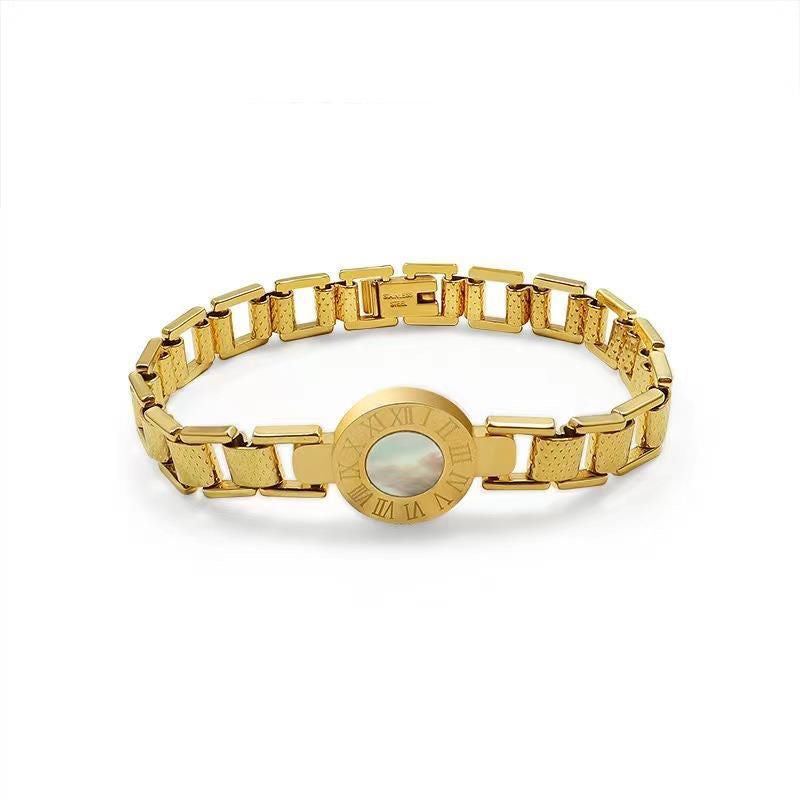 Watch dial bracelet