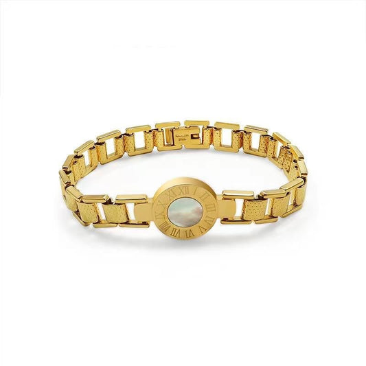 Watch dial bracelet