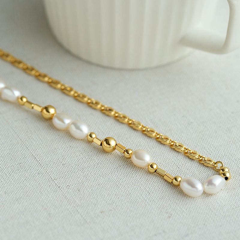 Freshwater pearl necklace