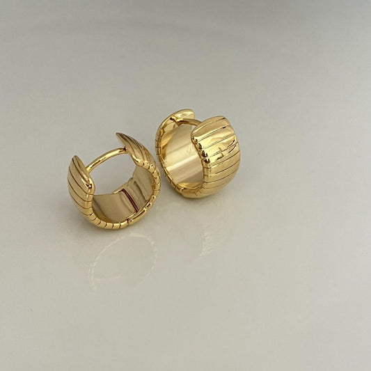 Thread C earrings