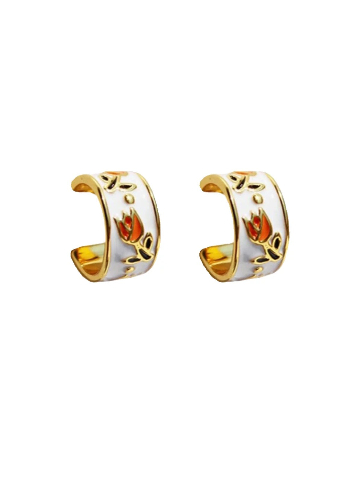 Tulip earrings