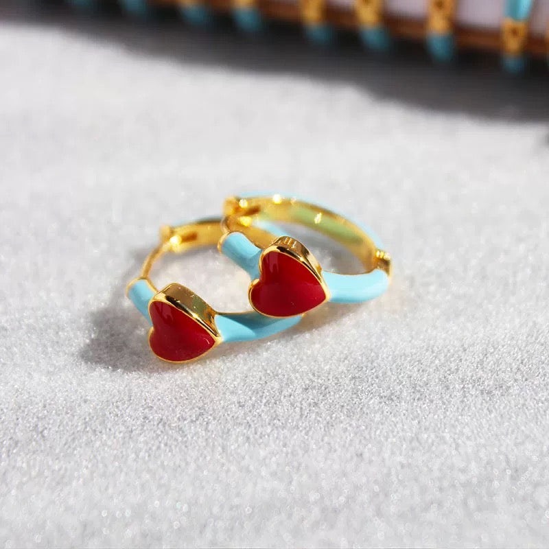 “Valentine's Day” earrings