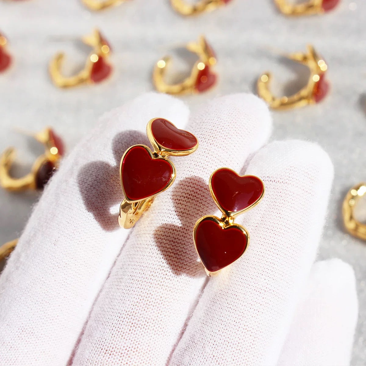 ”Sweetheart” earrings