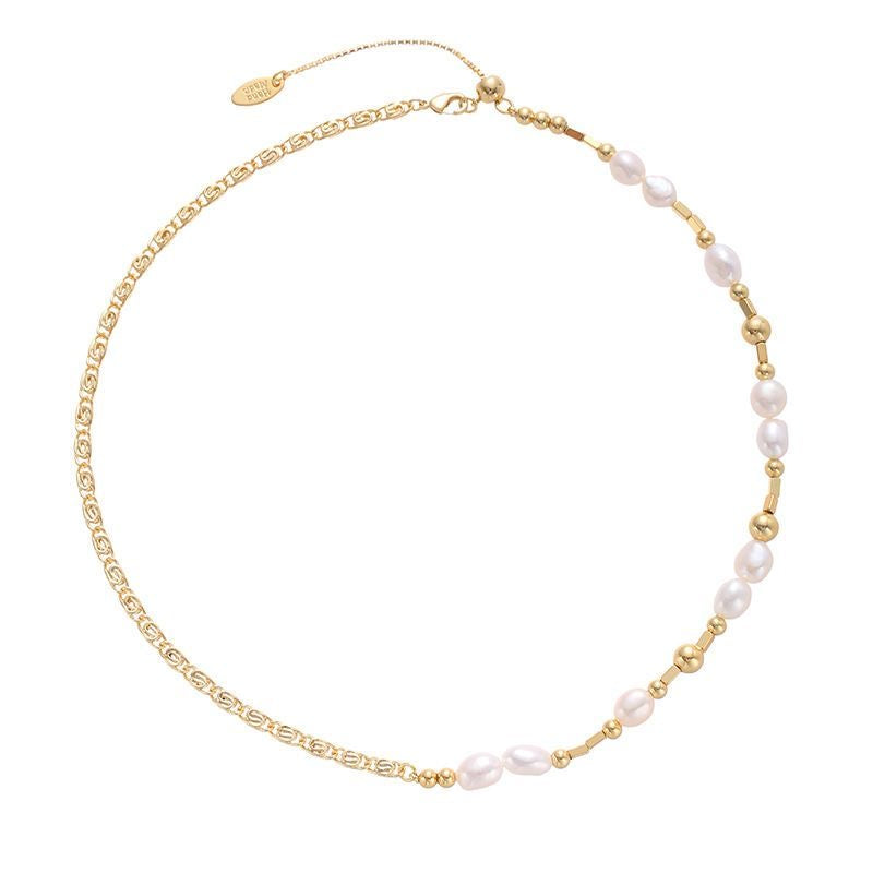 Freshwater pearl necklace