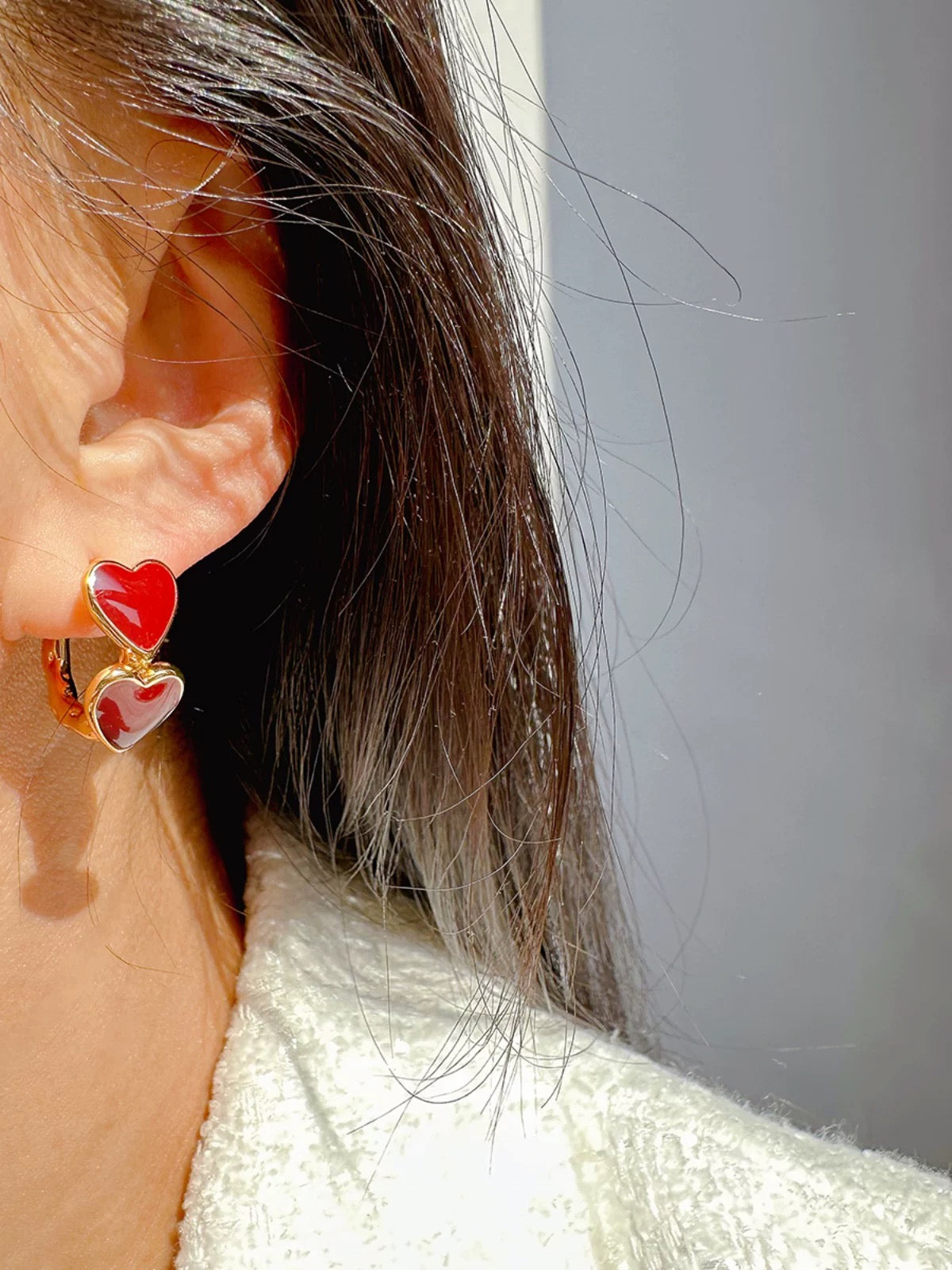 ”Sweetheart” earrings